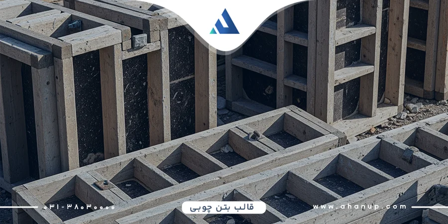 قالب بتن چوبی