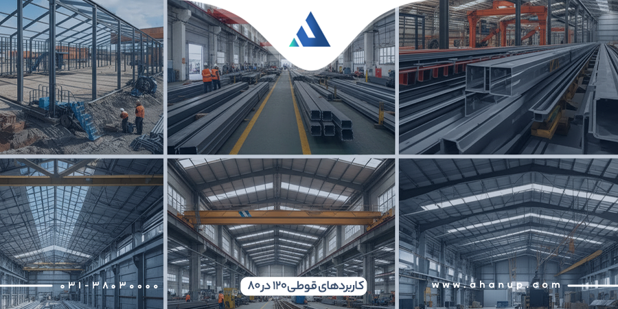 کاربردهای قوطی 120 در 80