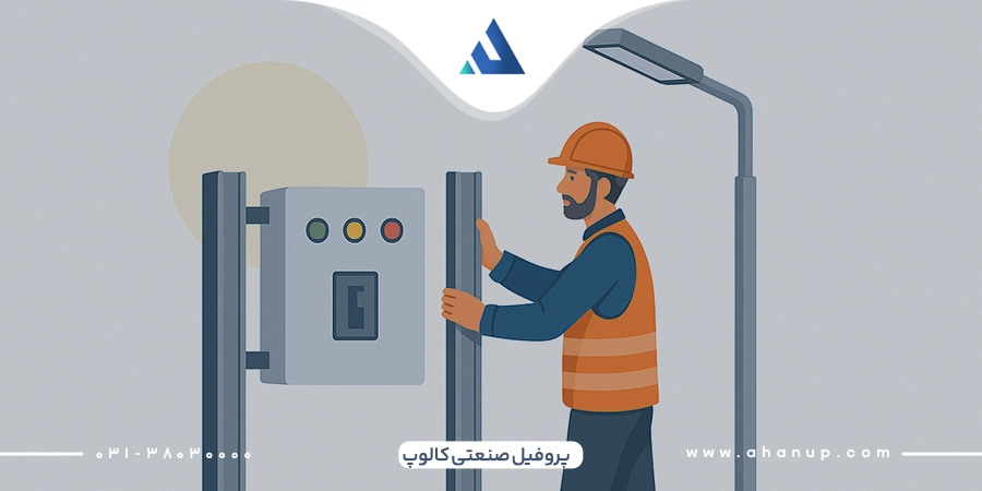 خرید پروفیل صنعتی کالوپ