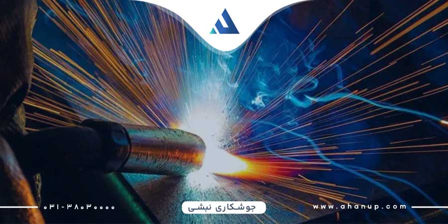 جوشکاری نبشی وال پست