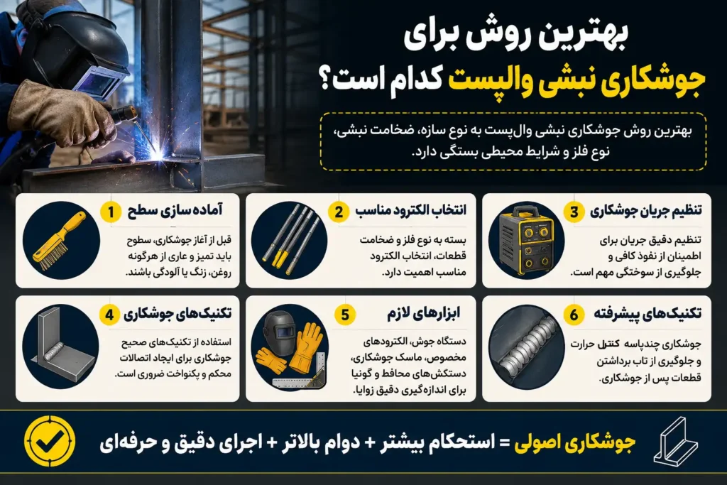 آموزش جوشکاری نبشی
