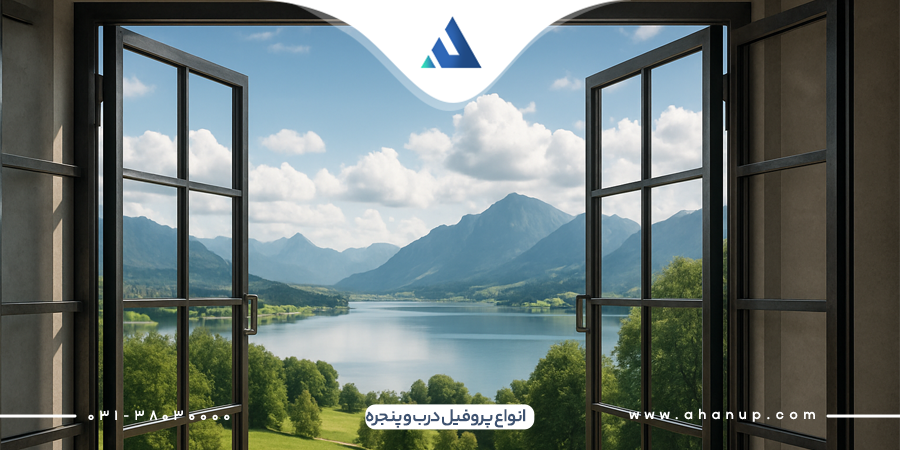 اسم انواع پروفیل درب و پنجره و ویژگی‌های مهم آن‌ها برای ساختمان‌سازی