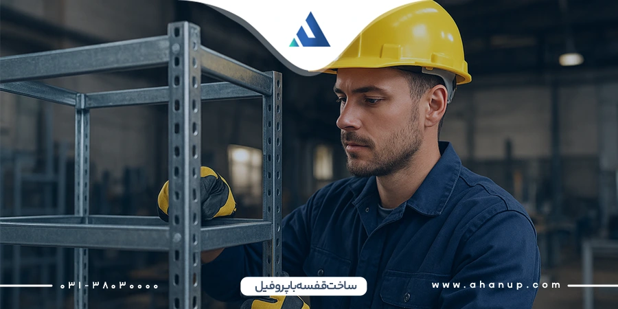 ساخت قفسه با پروفیل