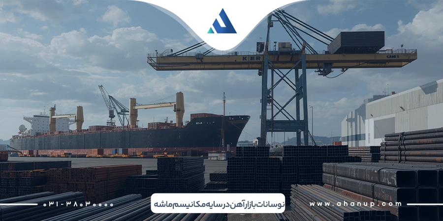 نوسانات بازار اهن بر اثر مکانیسم ماشه