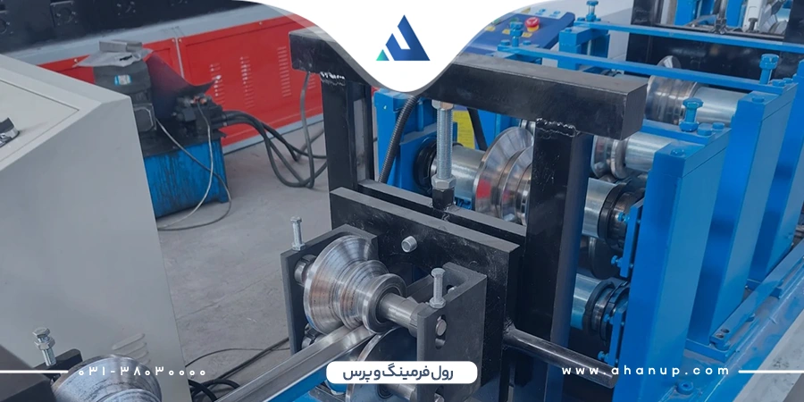 بخش رول فرمینگ دستگاه تولید پرفیل