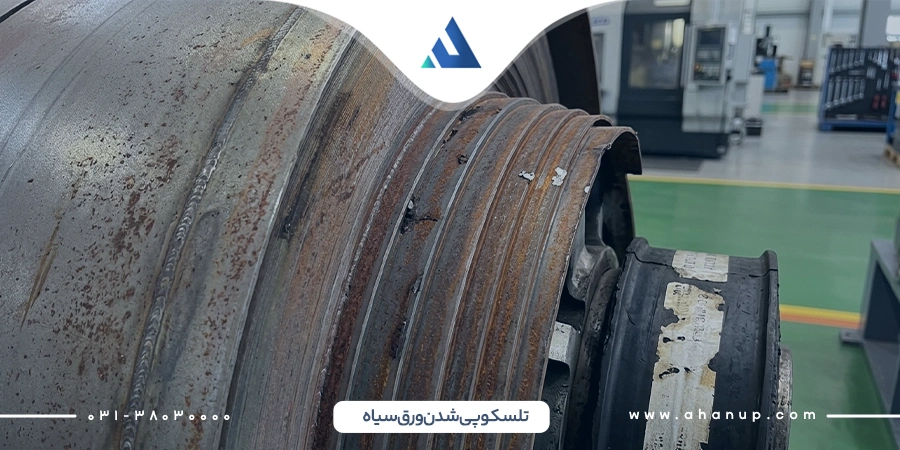 معایب در ورق سیاه