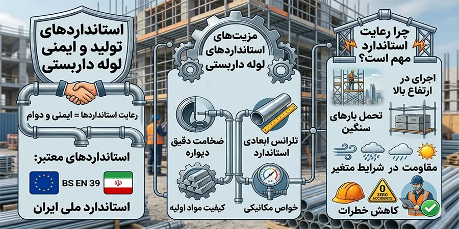 نکات خرید لوله داربست
