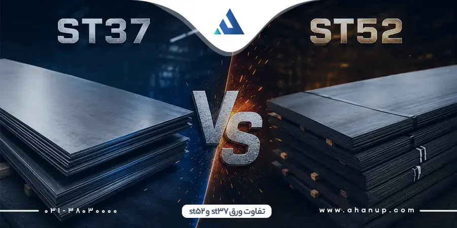 تفاوت ورق st37 و st52