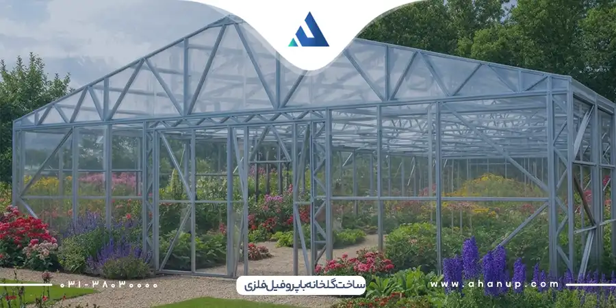 ساخت گلخانه با پروفیل فلزی