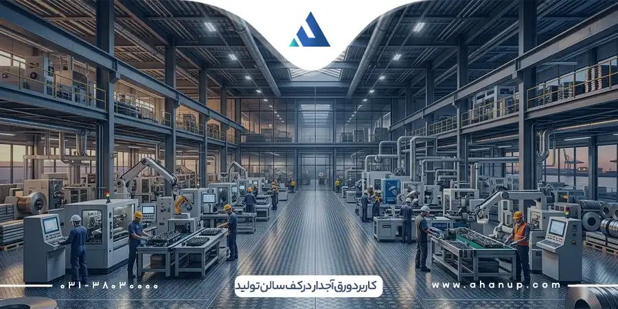 کاربرد ورق آجدار در صنعت
